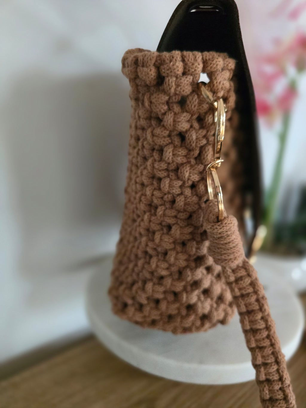 Kuferek makramowy Mocha